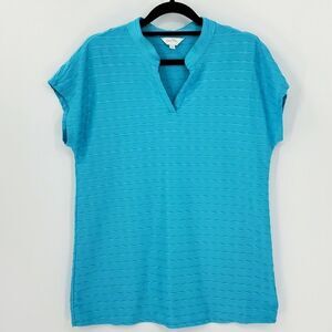 Coral Bay women's tourqwise top,‎ size medium. Easy pack for travel.
